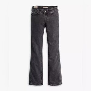 NWT Levi’s Noughties Bootcut Low Rise Women’s Jeans 26x30 Black Western Boot